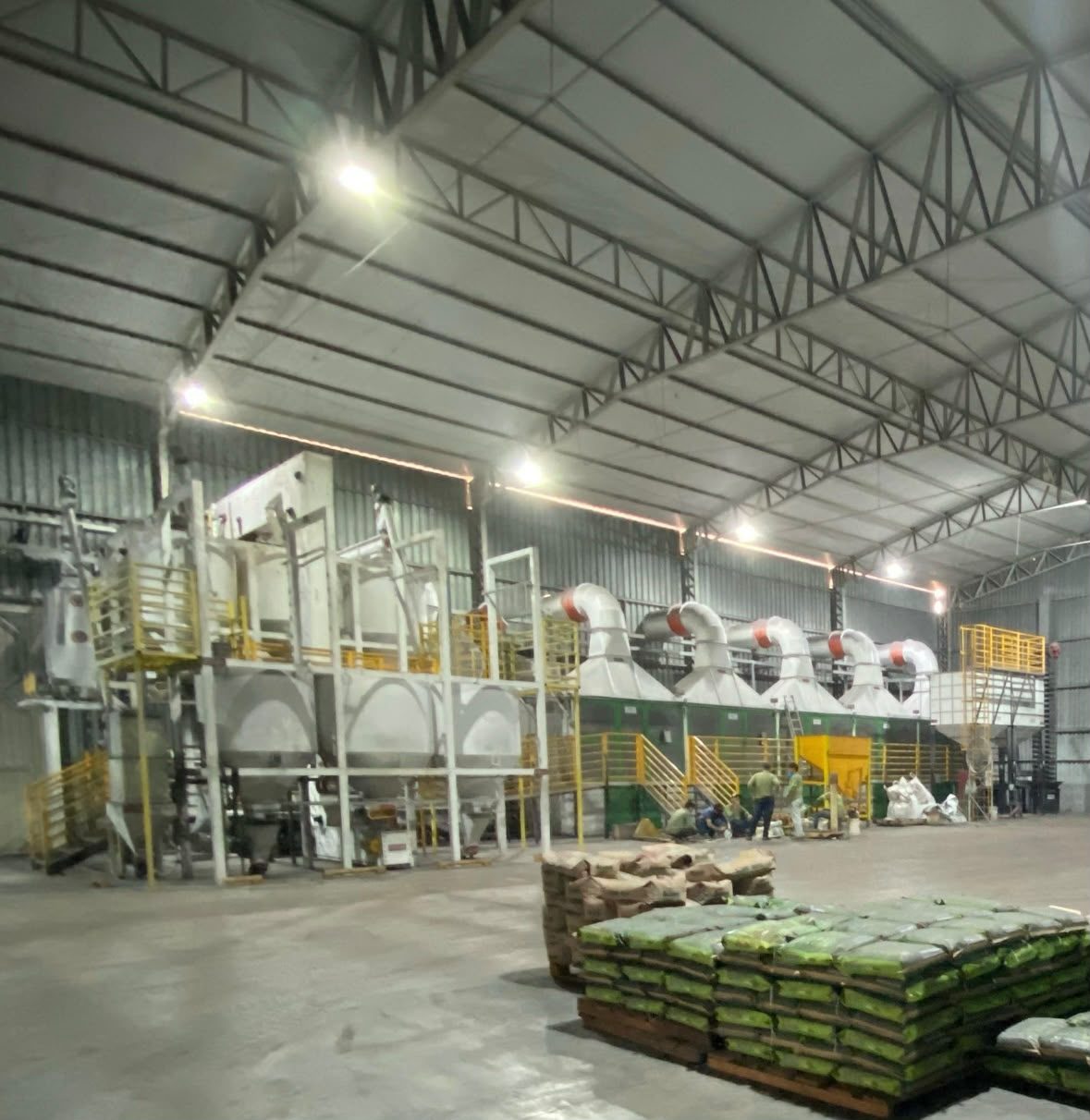 ACAMPO seed processing plant
